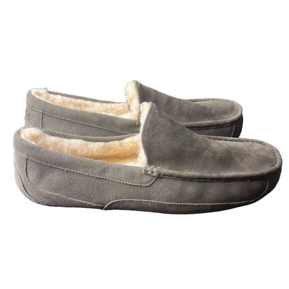 Ugg Ascot Slipper in Grey NWOB Size 17 main image 6
